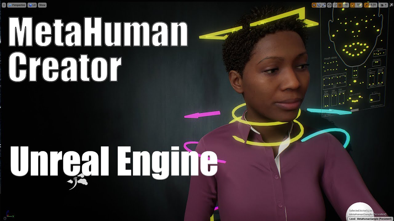MetaHuman Creator Unreal Engine 4| Инструмент создания фотореалистичных 3D персонажей человека