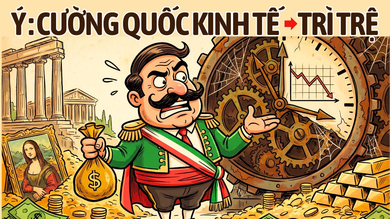 Từ cường quốc kinh tế đến trì trệ, nước Ý đã sai ở đâu?