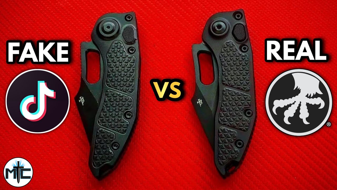 DON'T BE FOOLED! - TikTok's Counterfeit Microtech Stitch VS The REAL Microtech Stitch