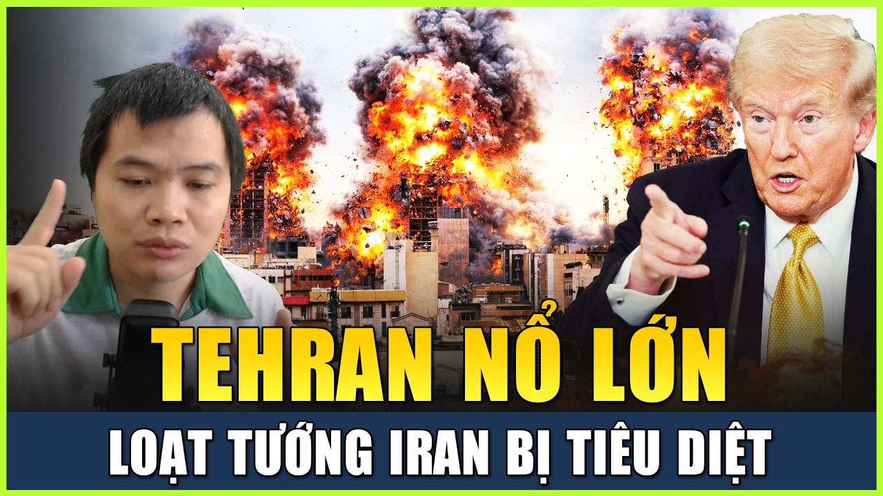 Live 16-4 (S&aacute;ng): Nổ Li&ecirc;n Ho&agrave;n Tại Thủ Đ&ocirc; Tehran, D&acirc;n Iran Đang Tổ Chức Đ&aacute;nh Du K&iacute;ch?