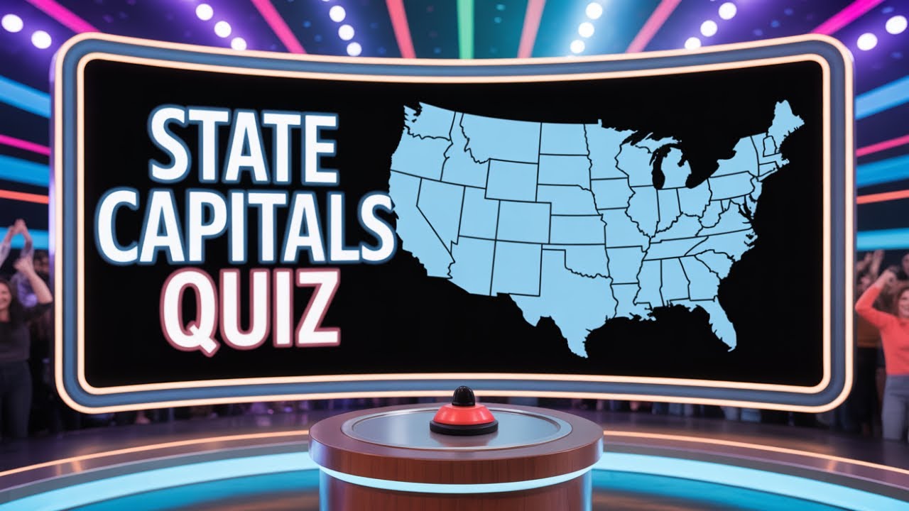 State Capitals Game Show | How Many Can You Answer?