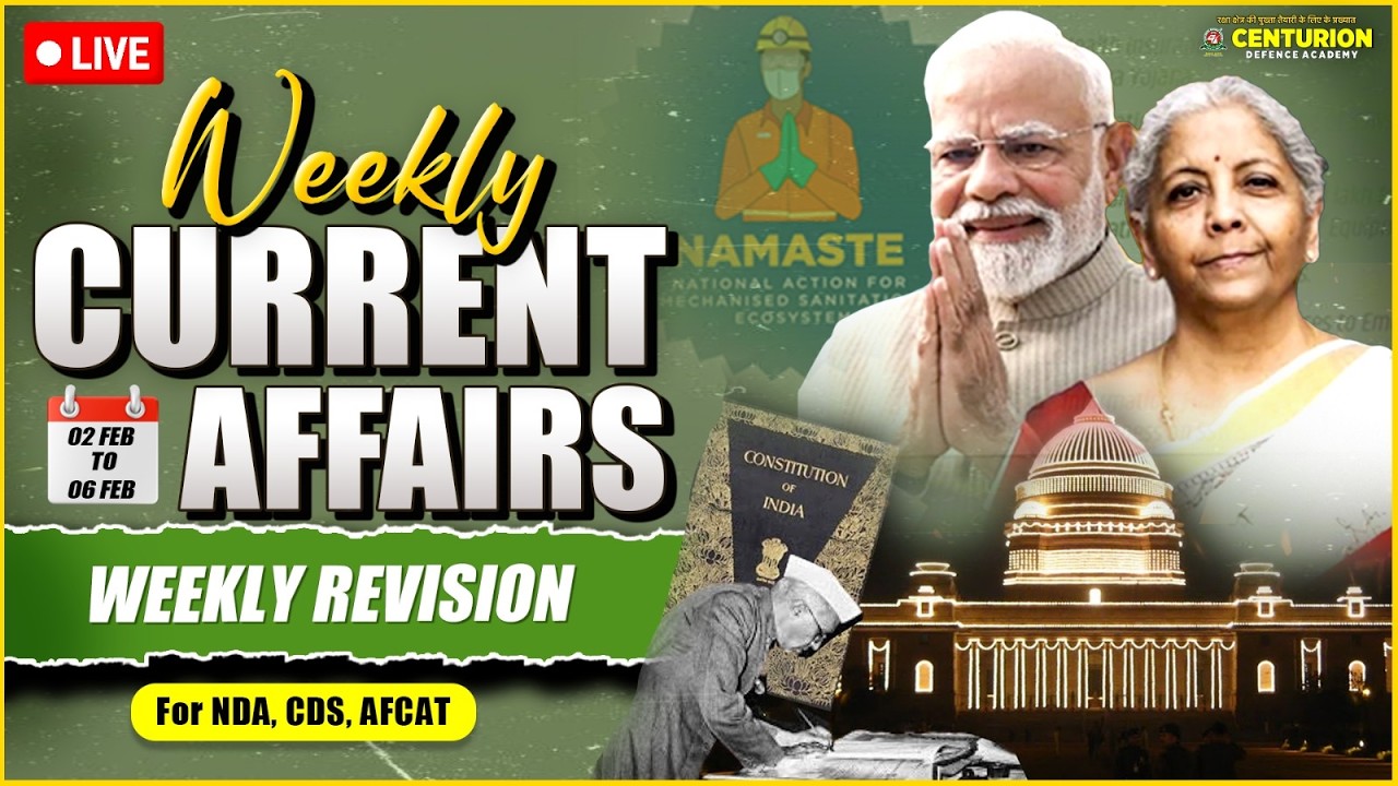 Weekly Current Affairs 