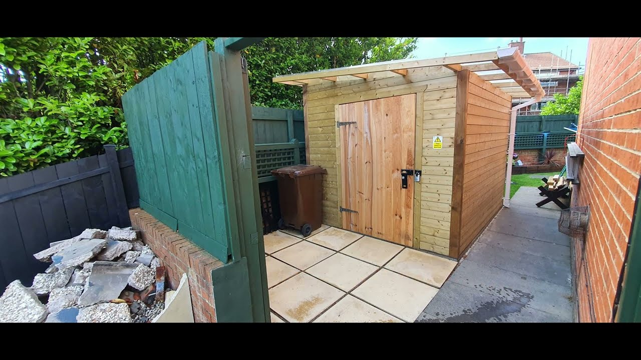 Motorbike shed 2021