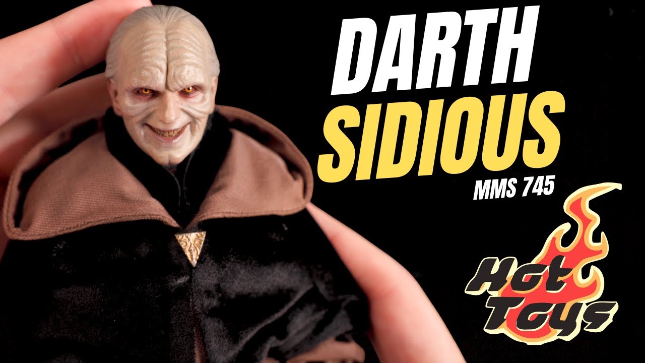 Дарт Сидиус (Коричневый халат) от Hot Toys — просто супер... Распаковка и обзор