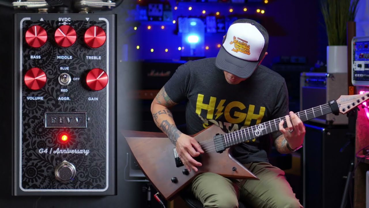REVV G4 Anniversary Edition | Distortion Pedal