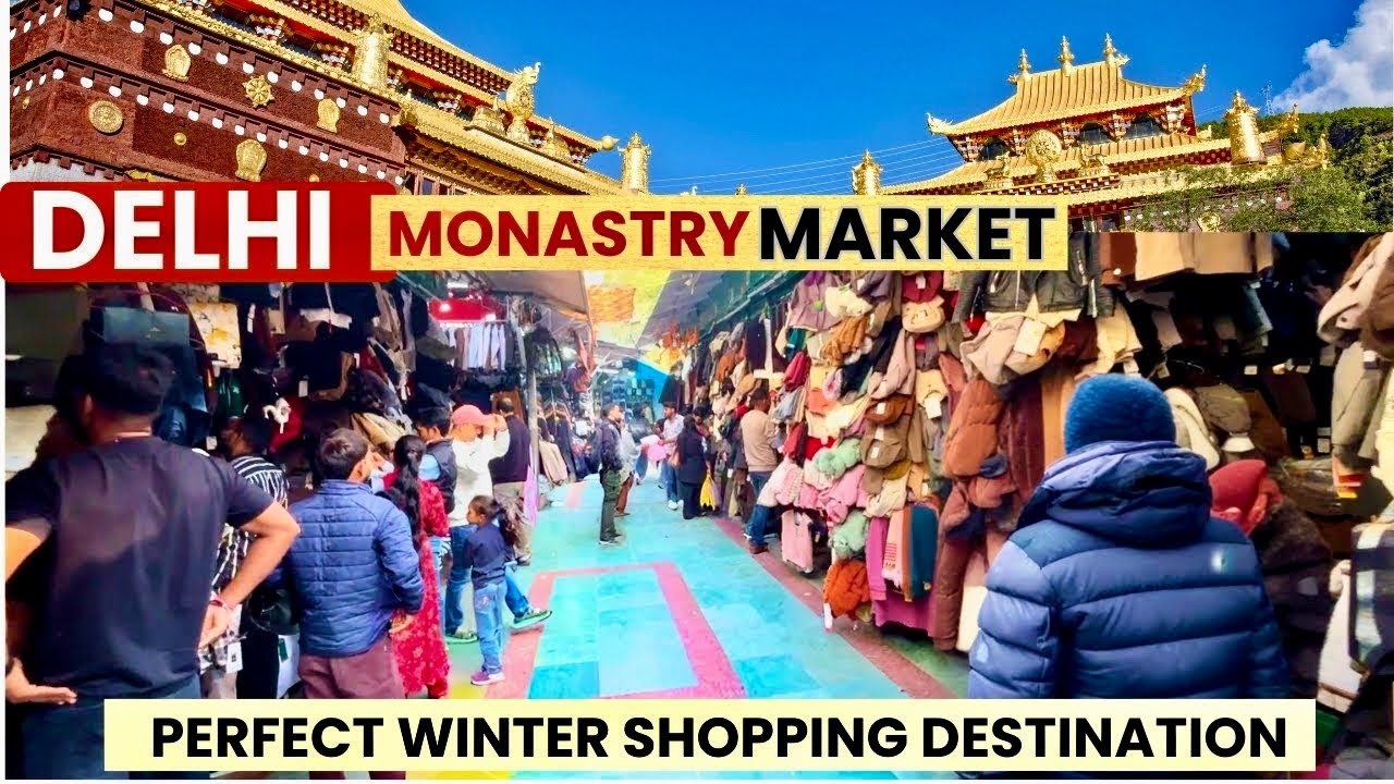 Delhi’s Biggest Hidden Shopping Gem – Monastery Market Via Delhi Dehradun Expressway!