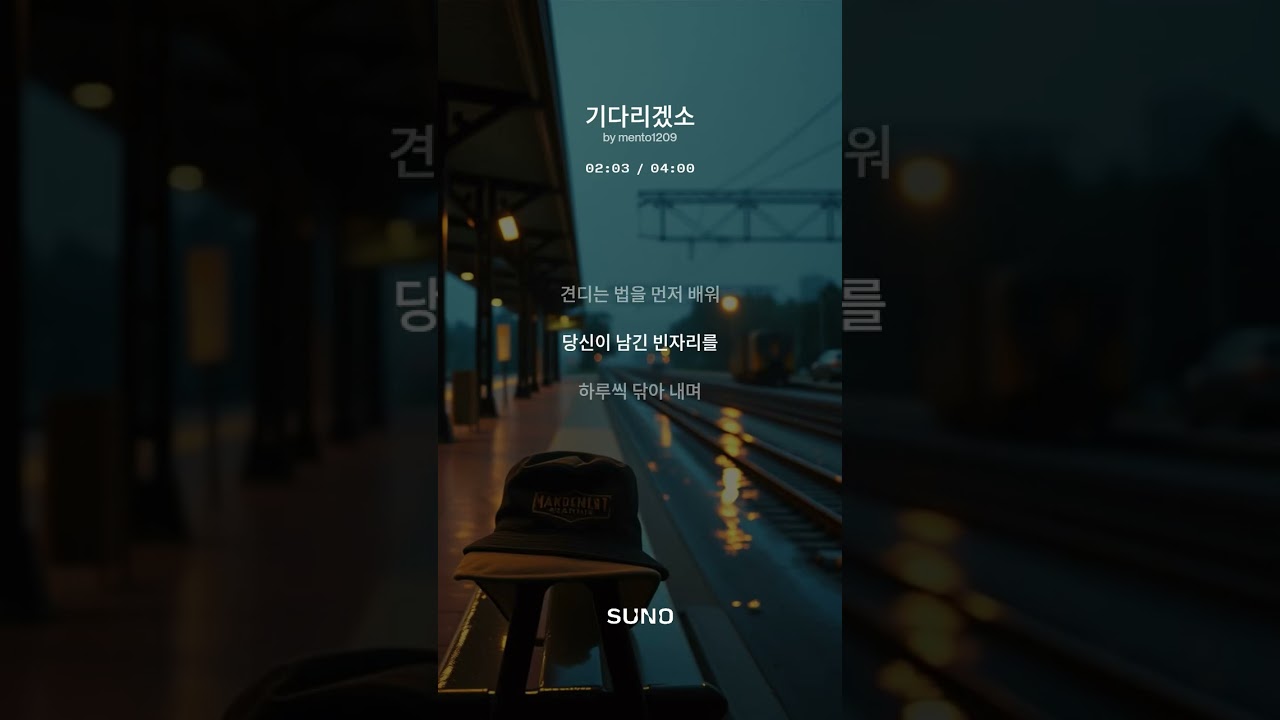 기다리겠소