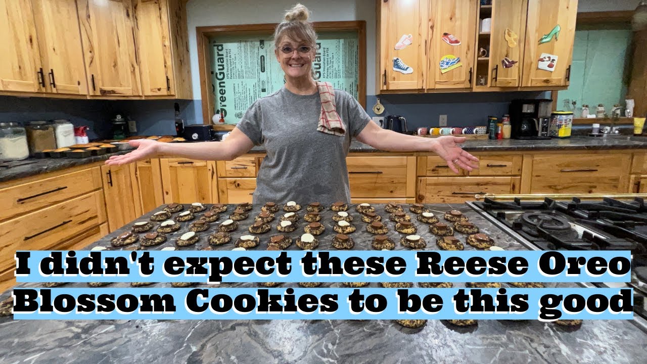 “Day 9 & I’m Still Going! Reese Oreo Blossom Cookies | 12 Days of Cookies”