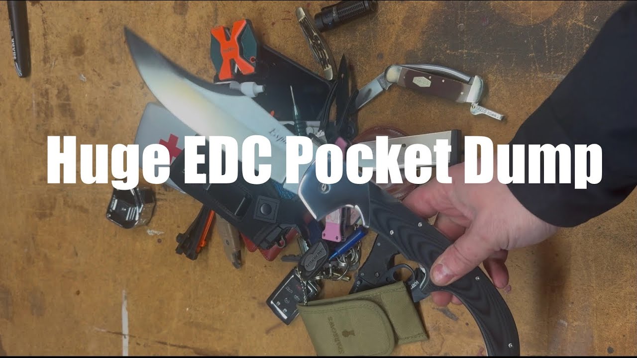 Huge EDC Pocket Dump and Review - Winter 2025