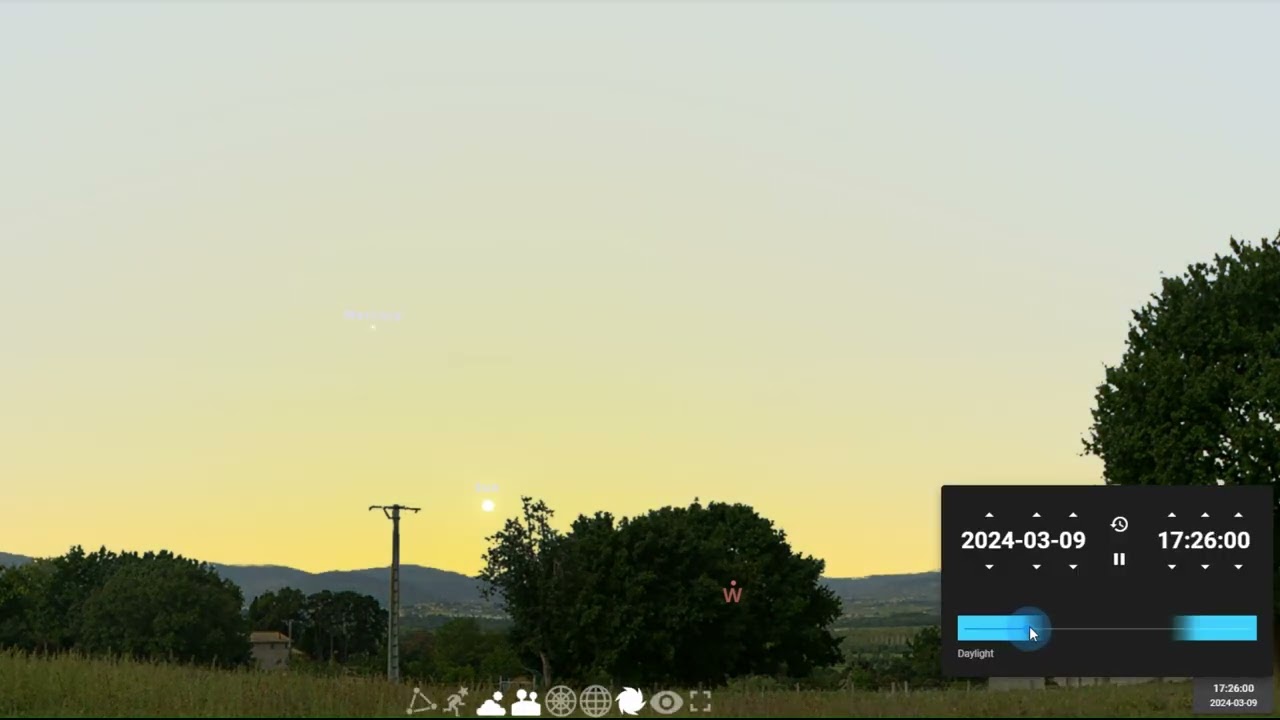 How to spot the crescent moon