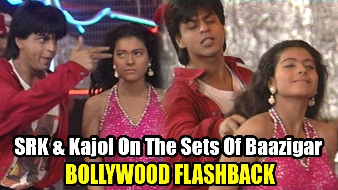 Shahrukh Khan's FIRST INTERVIEW | Baazigar On Location With Kajol | Bollywood Flashback