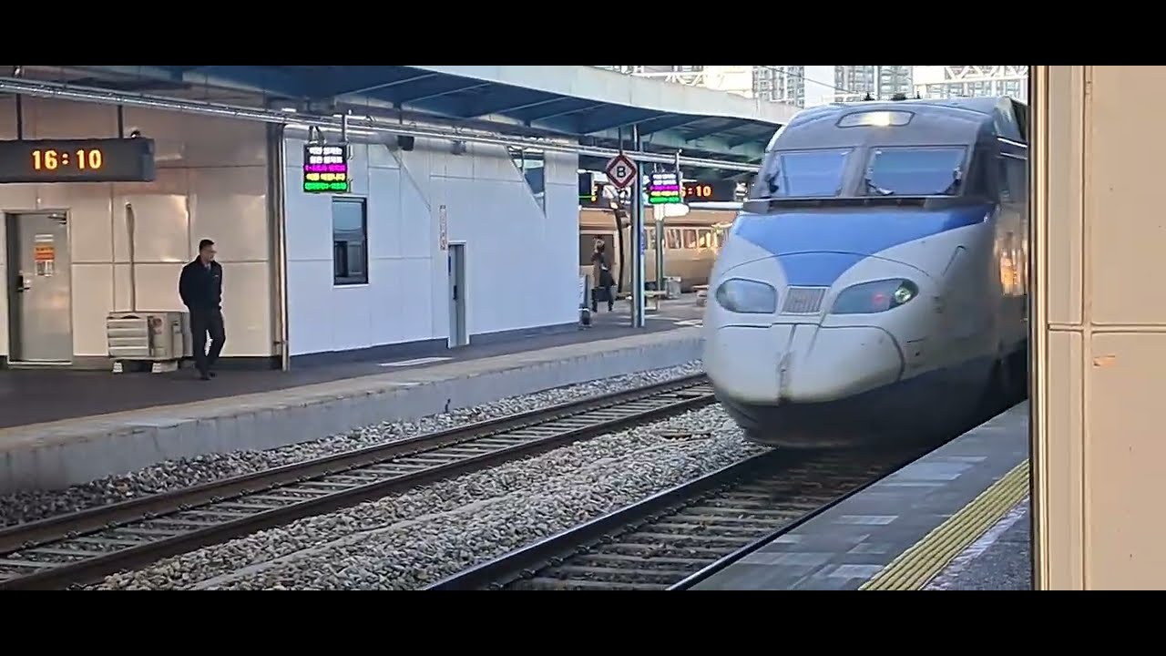 익산역을 지나는 열차들(SRT,KTX,KTX-산천,Itx 새마을,Itx 마음,무궁화호,새마을호)