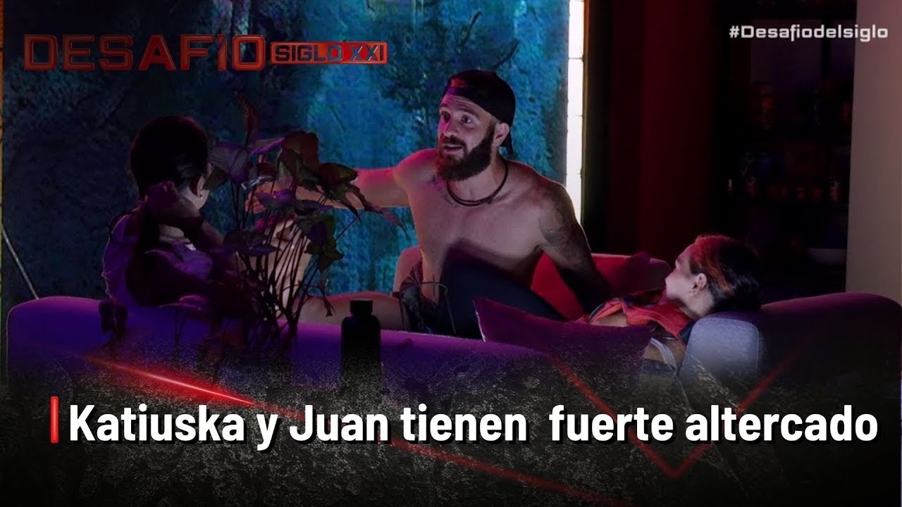 Juan y Katiuska, de Omega, tienen fuerte discusión: 