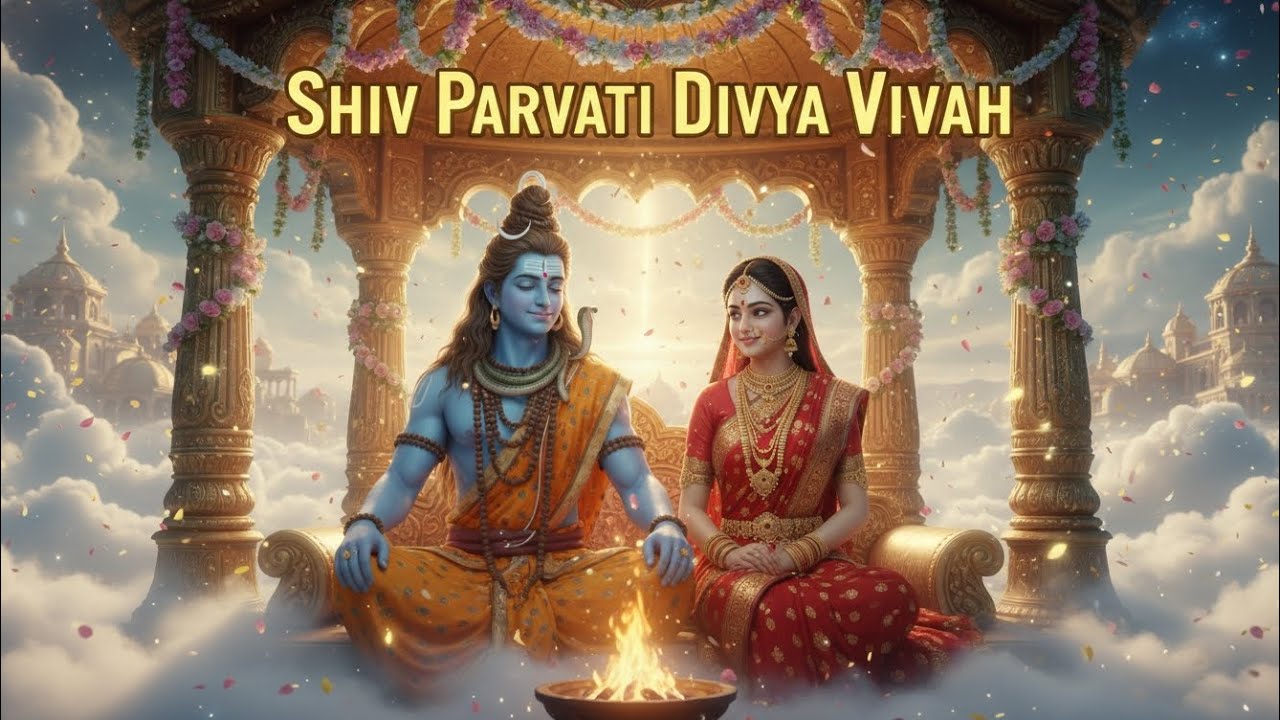 Divya Vivah of Shiva & Parvati | Cinematic Wedding Song | Shiv Shakti Milan l Shivratri Special 