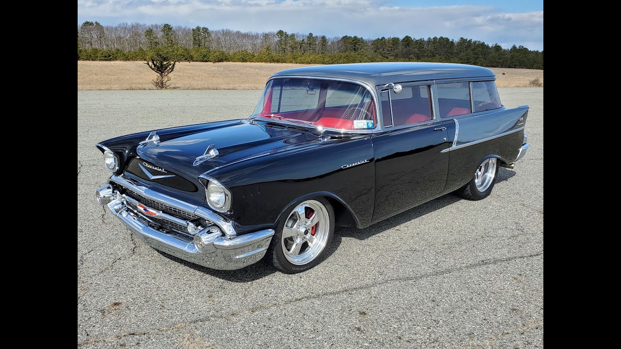 1957 Chevrolet 150 Handyman Restomod Wagon For Sale~6 Speed~OVER The Top Restoration!!