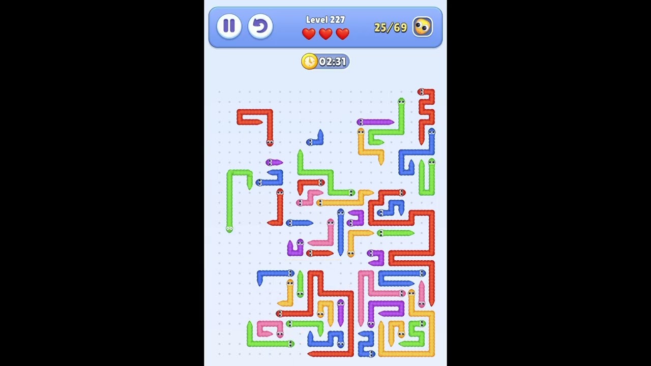Snake Escape &ndash; Level 227 Walkthrough 🐍🧩✨