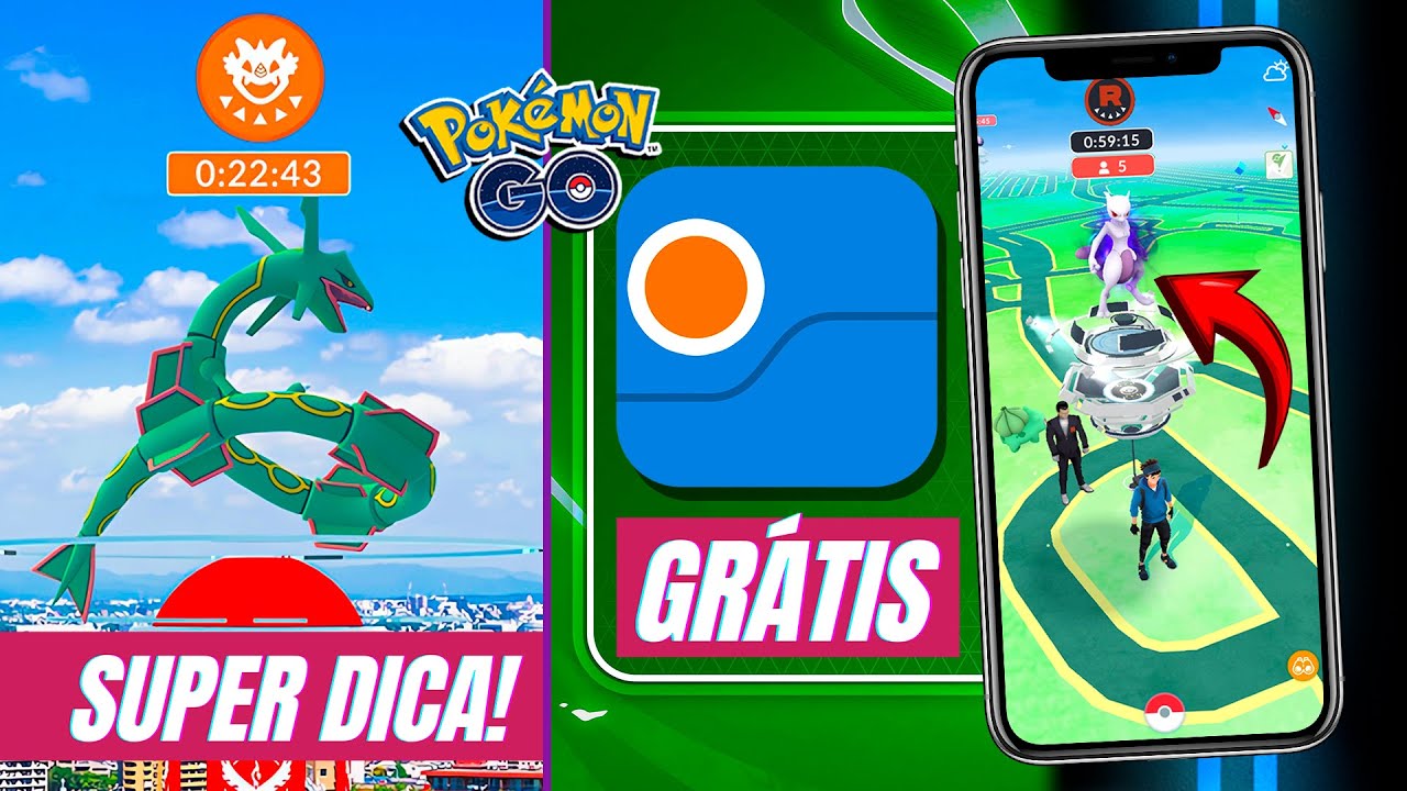 Faça QUALQUER Raid no Pokémon GO! TUTORIAL do POKEGENIE