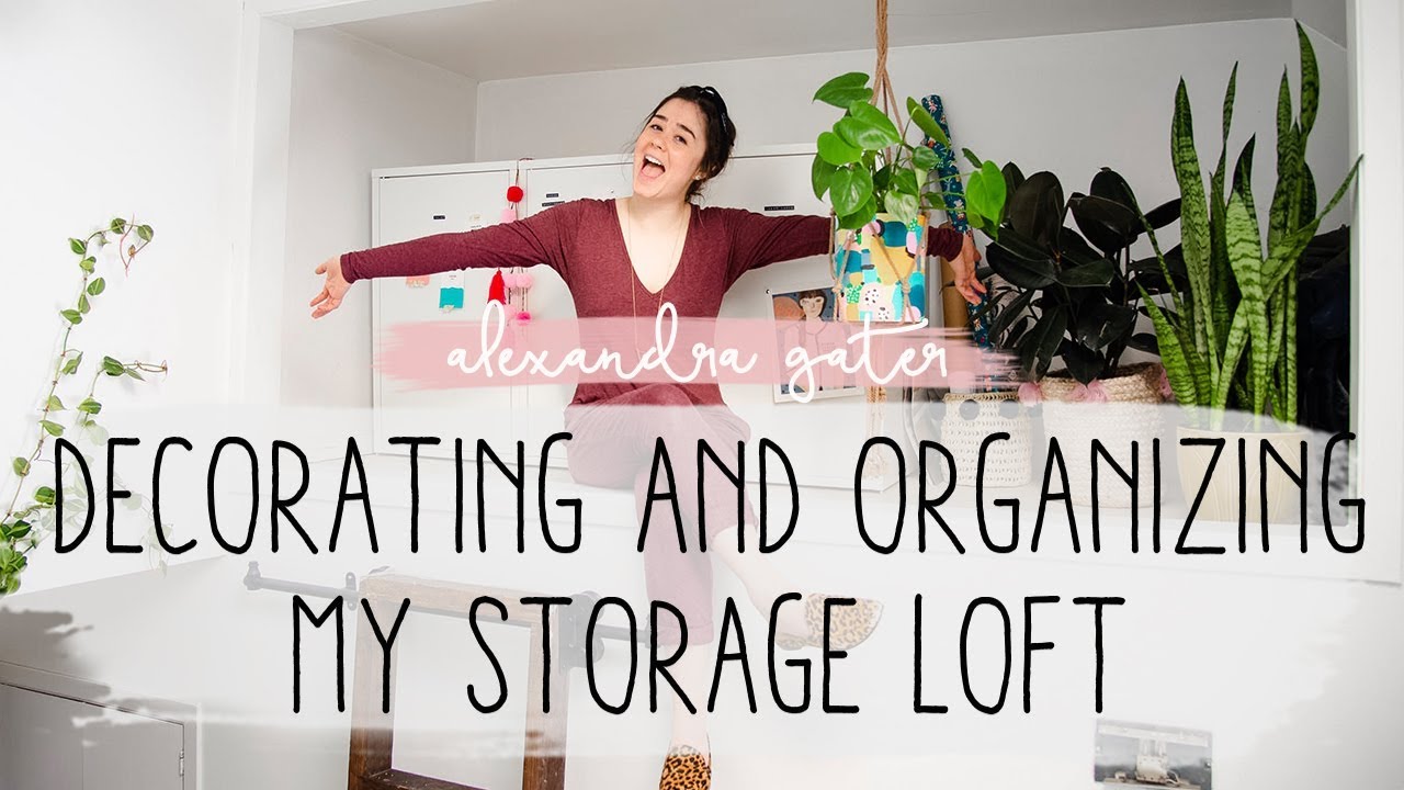Turning My Storage Loft Into An Organized Prop & Plant Oasis | My Rental Reno S1 E3