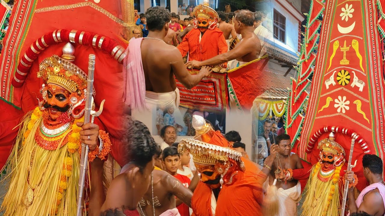 ഇളയോർ തെയ്യം | കാനത്തൂർ ശ്രീ നാൽവർ ദൈവസ്ഥാനം കളിയാട്ട മഹോൽസവം 2024 | ಕಾನತ್ತೂರು | Theyyam Kasaragod