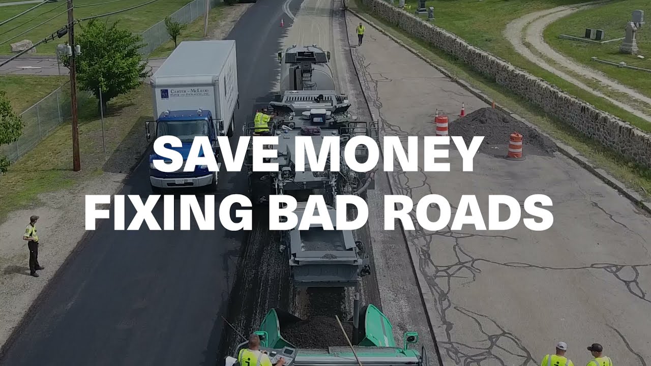 Saving Money Fixing Bad Roads