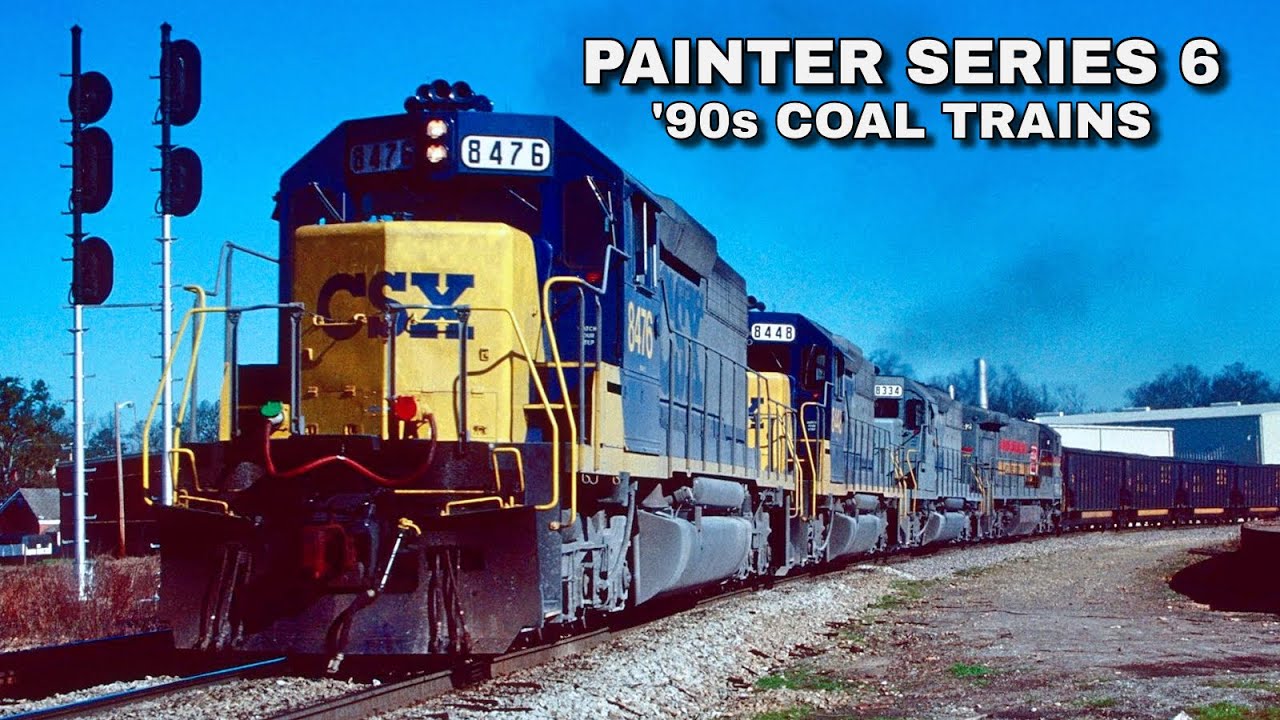 Painter Series 6: Classic Coal Trains of the Early '90s
