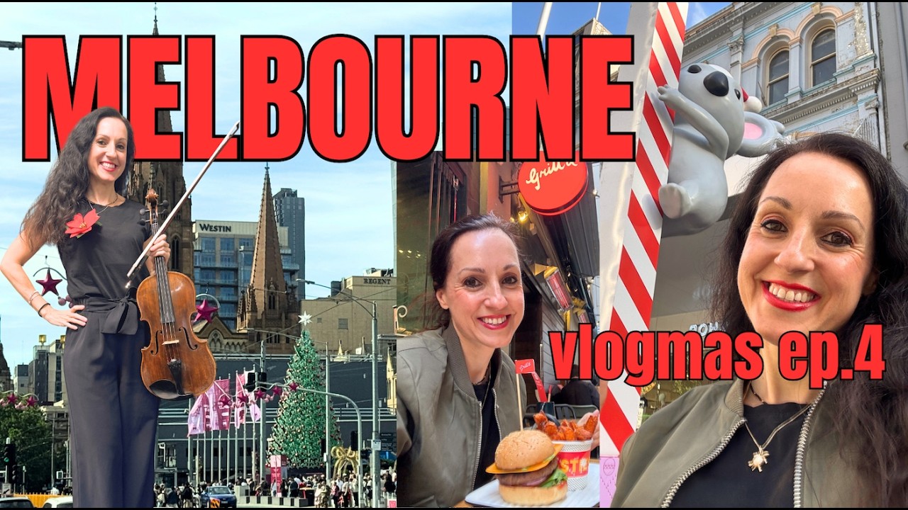 The ULTIMATE Melbourne Christmas Vlog | Guide to Melbourne's Festive Season | Christmas Special