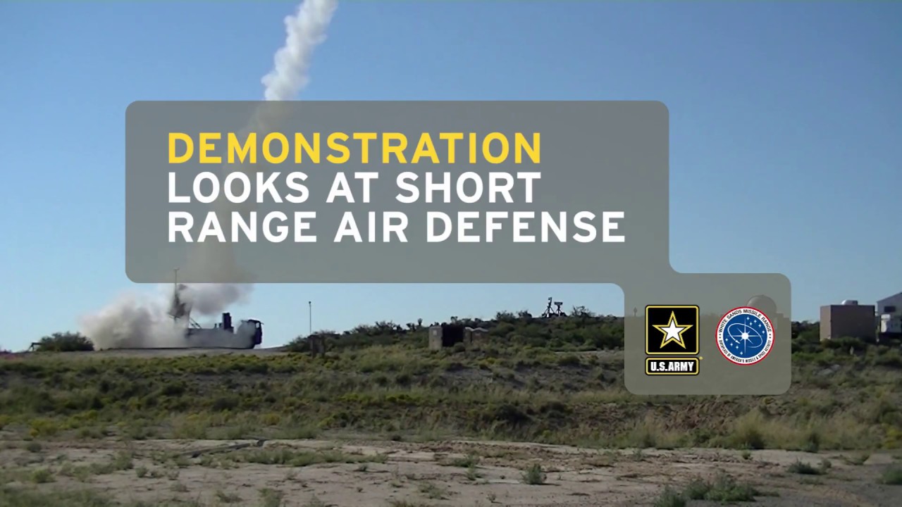 Demonstration looks at short range air defense