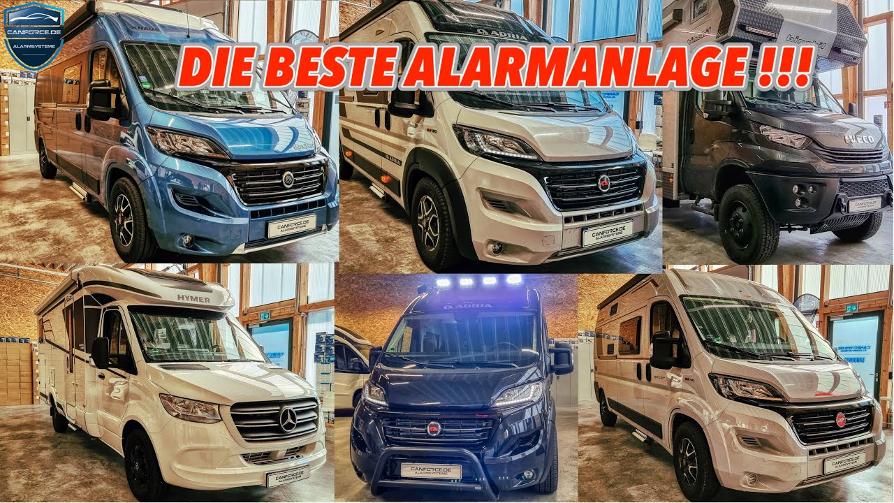 Caravan Salon Düsseldorf 2021 | Die beste Alarmanlage fürs Wohnmobil
