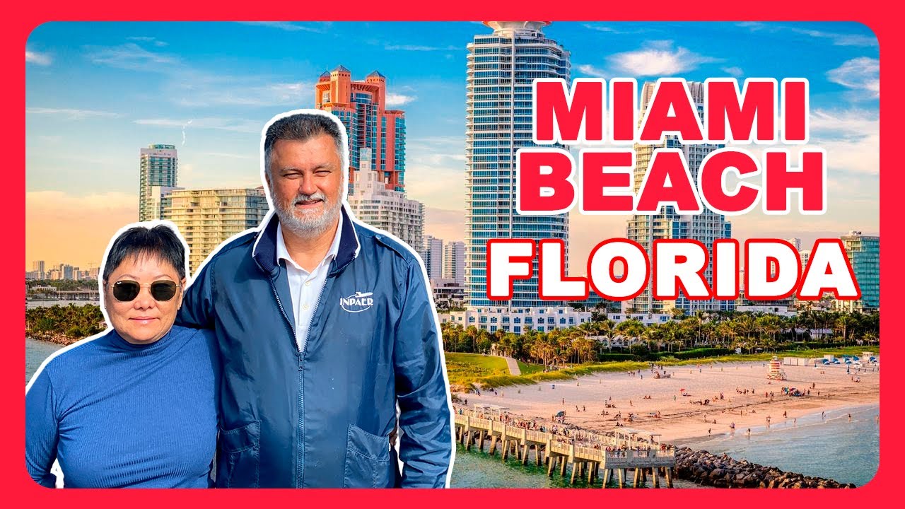 MIAMI BEACH, uma Praia de Luxo na Florida, Estados Unidos de Motorhome