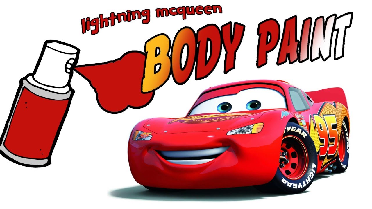 Lightning Mcqueen body paint