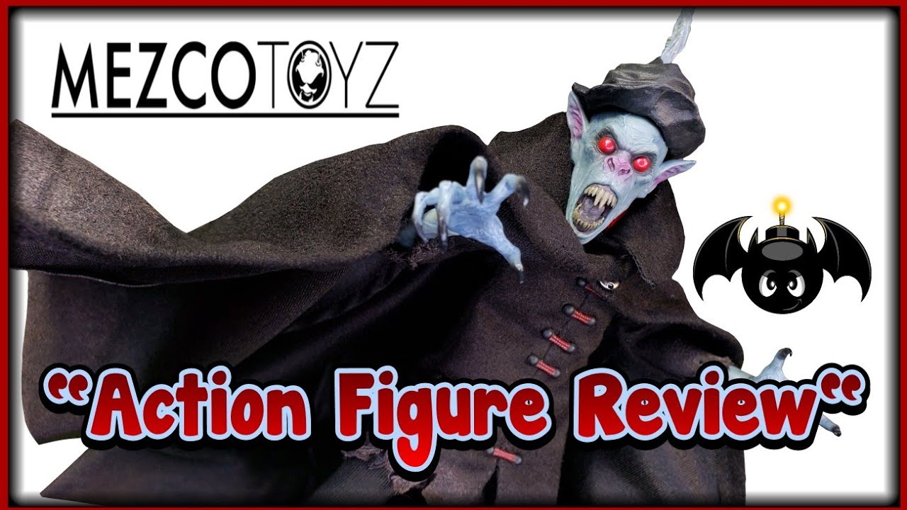 Mezco Toyz One:12 Collective Exclusive Symphony of Horrors Nosferatu action figure review.