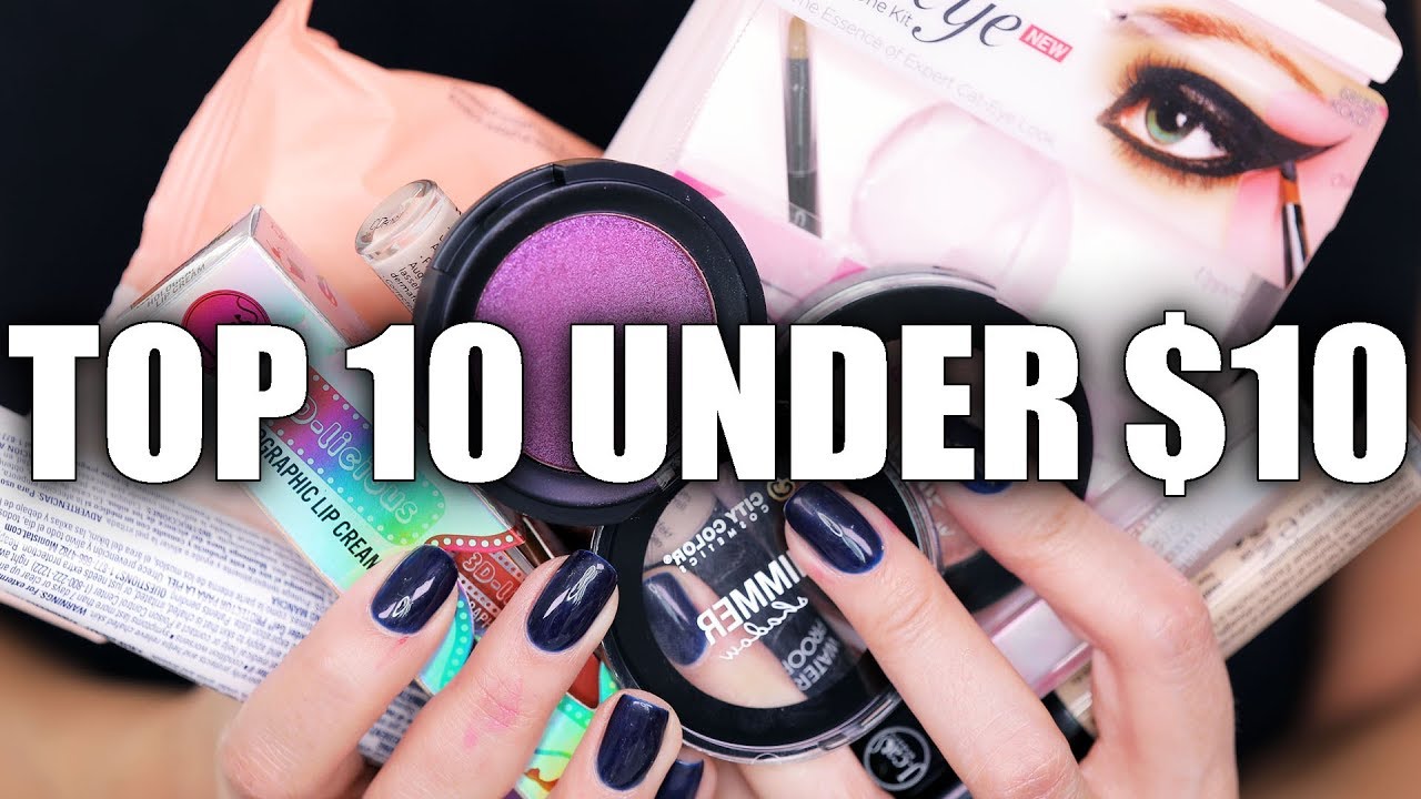 TOP 10 UNDER $10 | Drugstore Makeup