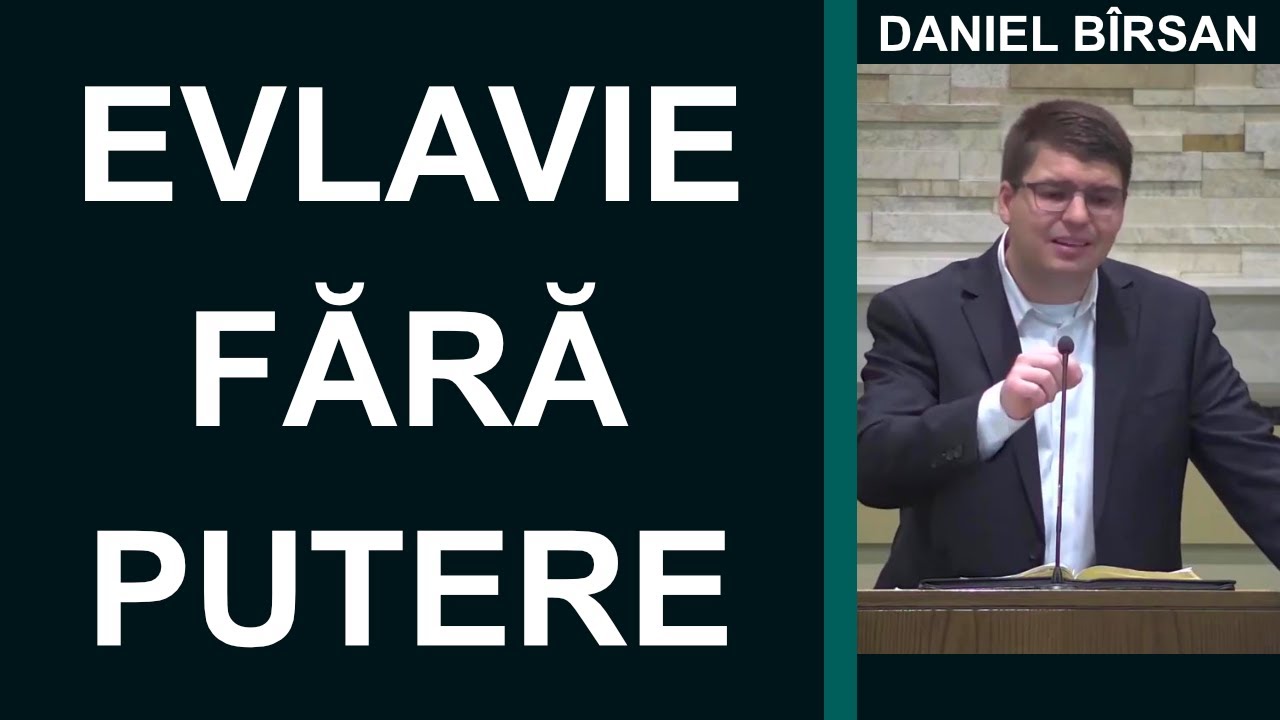 Daniel Bîrsan - O formă de evlavie, dar tăgăduind puterea