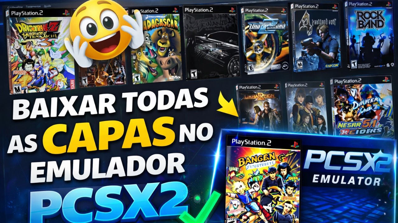 COMO BAIXAR CAPAS NO EMULADOR DE PS2
