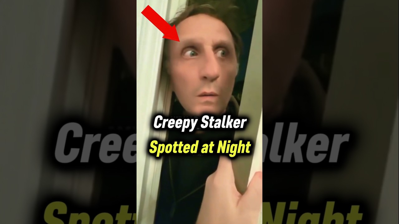 Creepy Stalker Spotted at Night