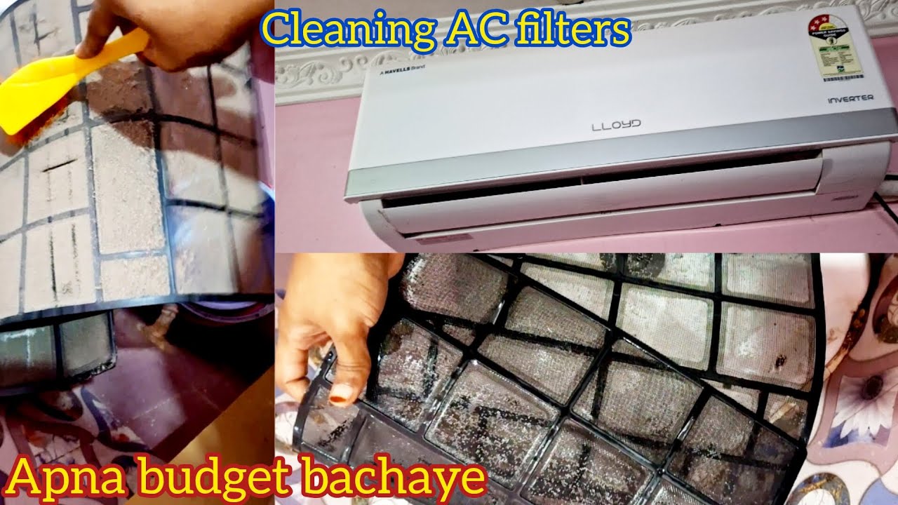 Showroom se bhi behtar ap ghr par Ac Filters ko Clean karsakte hai | How To Clean AC Filters At Home