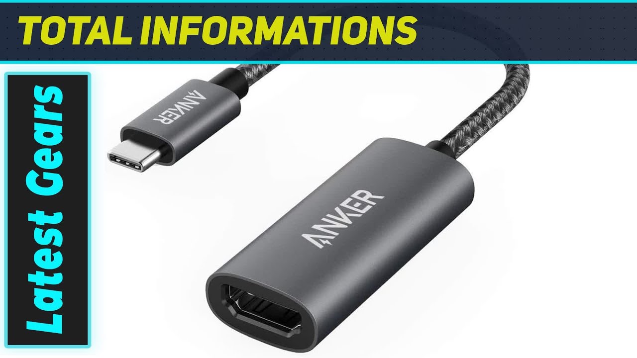 Anker 310 USB-C to HDMI Adapter: Plug & Play Simplicity!