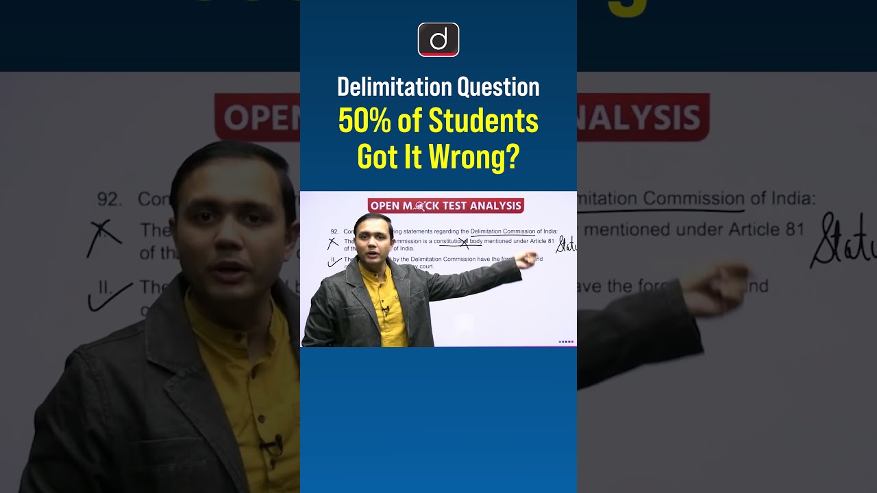 Delimitation Process in India | Drishti IAS English | 