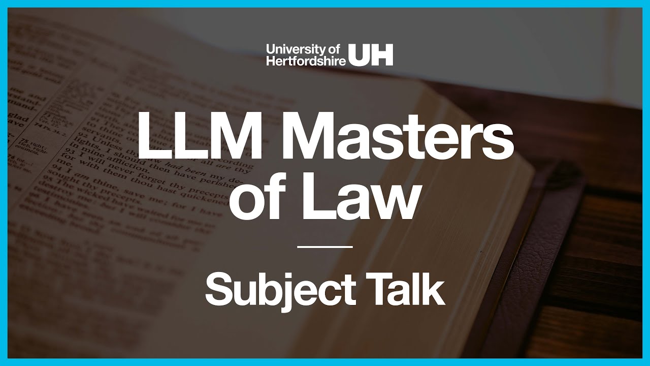 LLM Masters of Law - Subject Talk