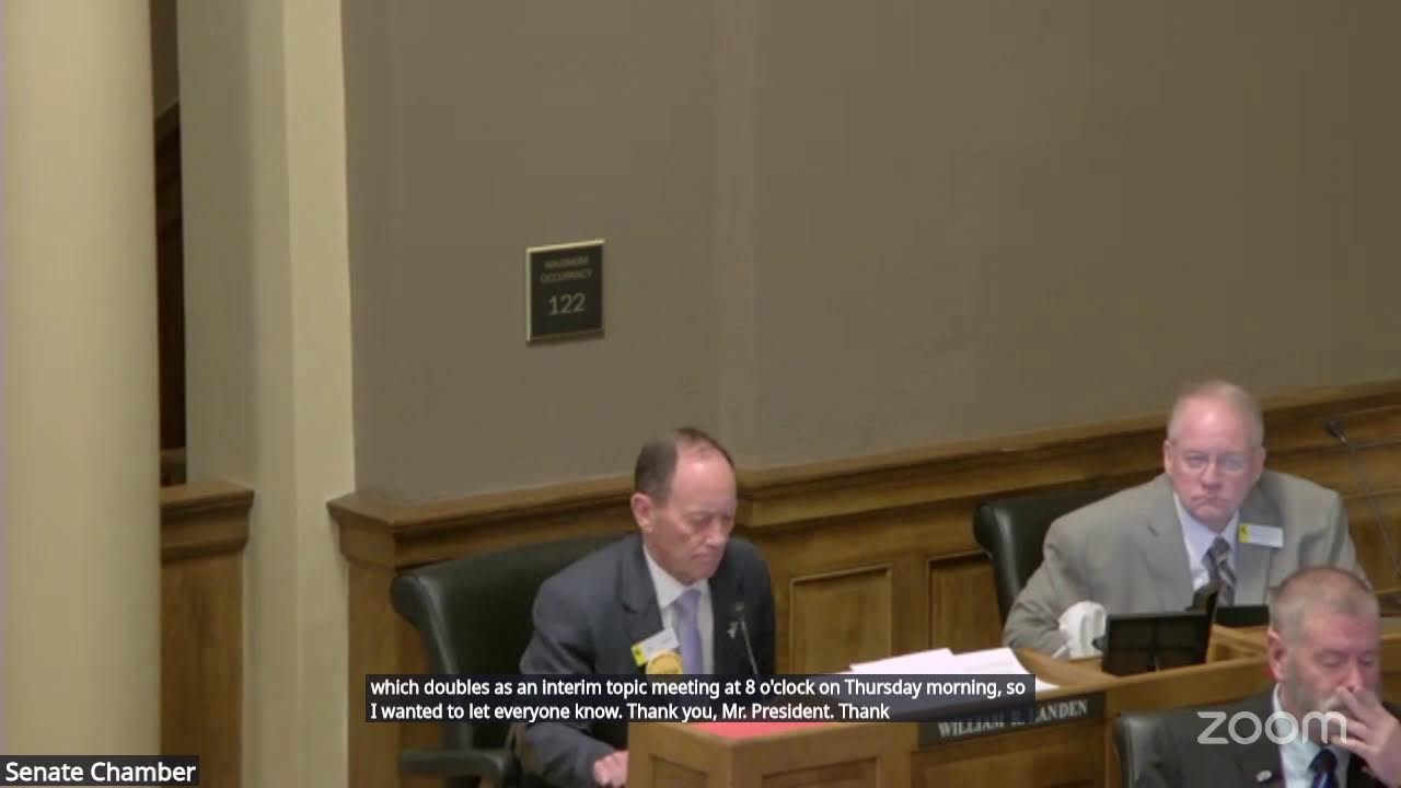 Senate Floor Session-Day 18, March 3, 2026-PM