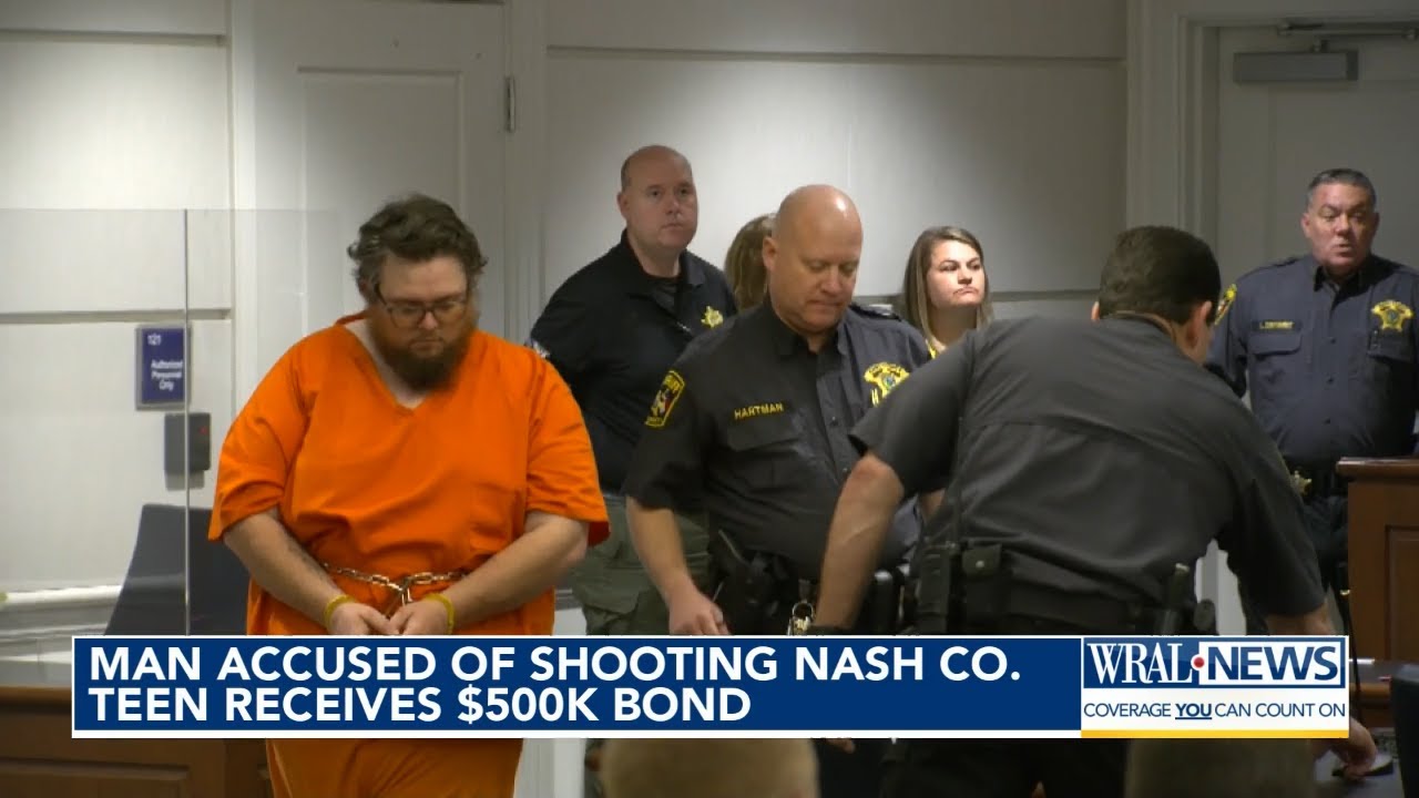 Spring Hope man accused of shooting 15-year-old gets $500,000 bond