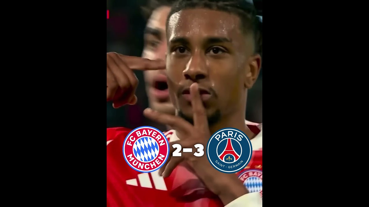 Bayern vs Paris 🔥 (champions league) #football #foryou #edit #soccer #trending #shorts