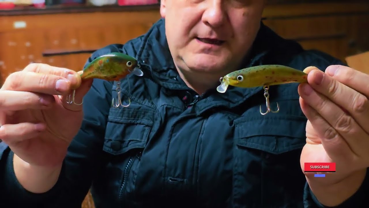 Dubokoroneci vobleri i izrada laka od celuloida!