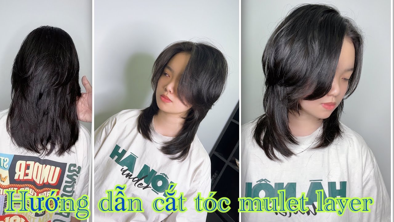 Hướng dẫn cắt tóc mulet layer dành cho học sinh | salon hùng đông tinh