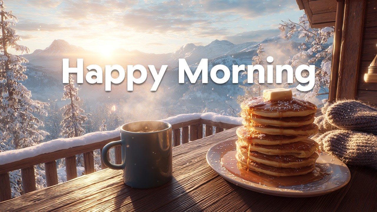 Happy Morning Coffee ☕️ Warm & Chill House 2026 🧸 Happy Winter Mix for Relaxing Mood