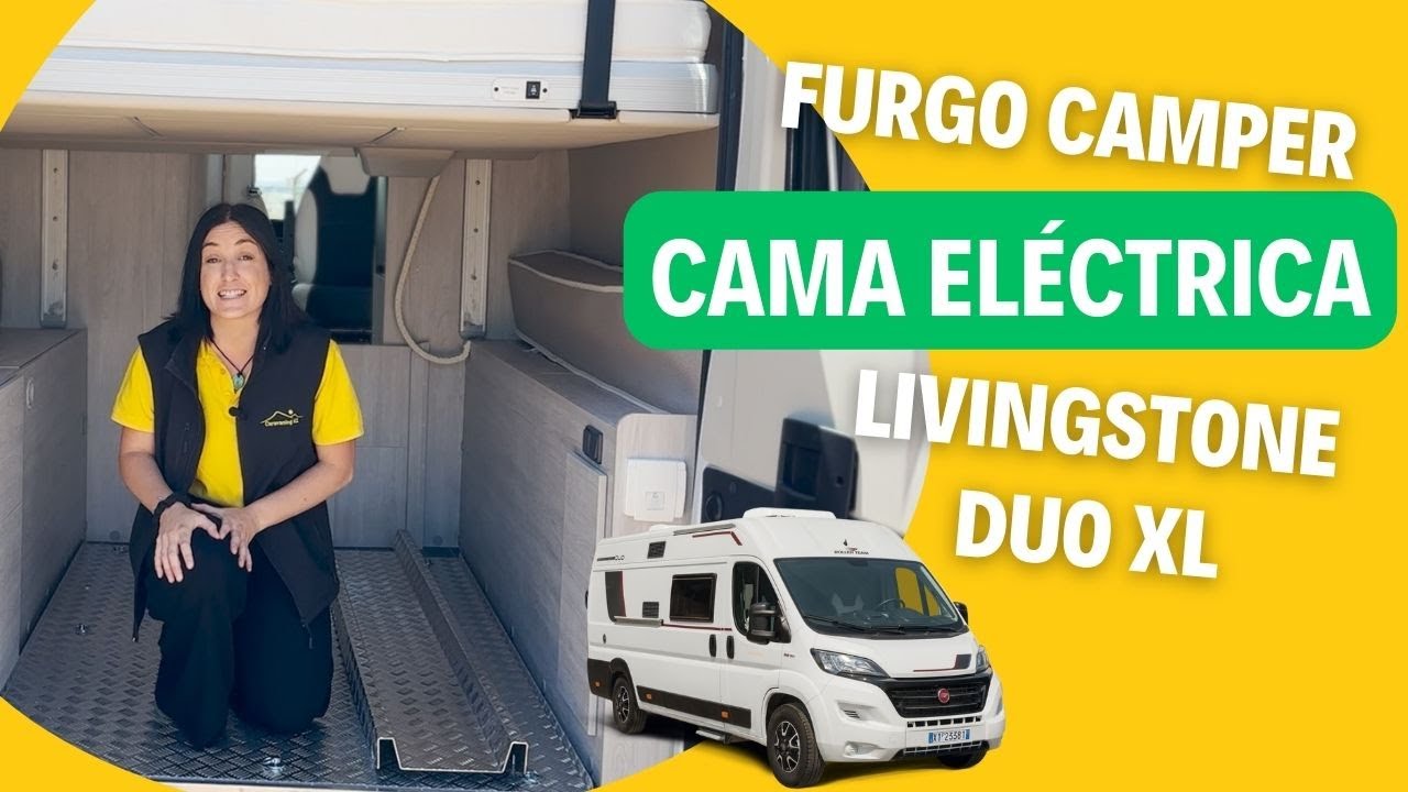 Garaje enorme y CAMA ELÉCTRICA | VANTour Roller Team Livingstone Sport DUO XL ❗️❗️