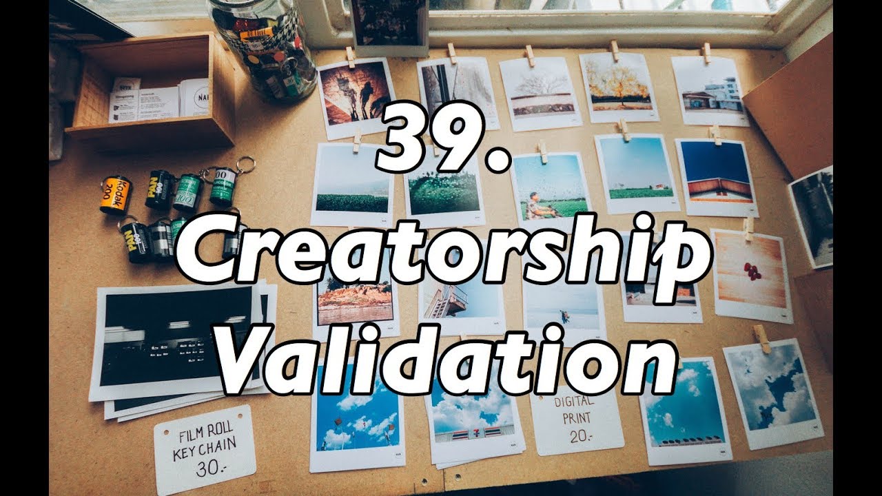 Using your photo roll to validate your creator powers: Practice of the day 39.