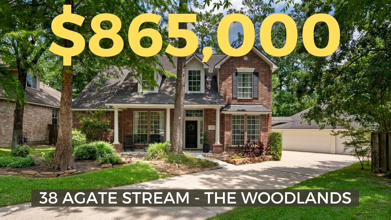 What $865K Buys You in The Woodlands TX | Indian Springs Home Tour