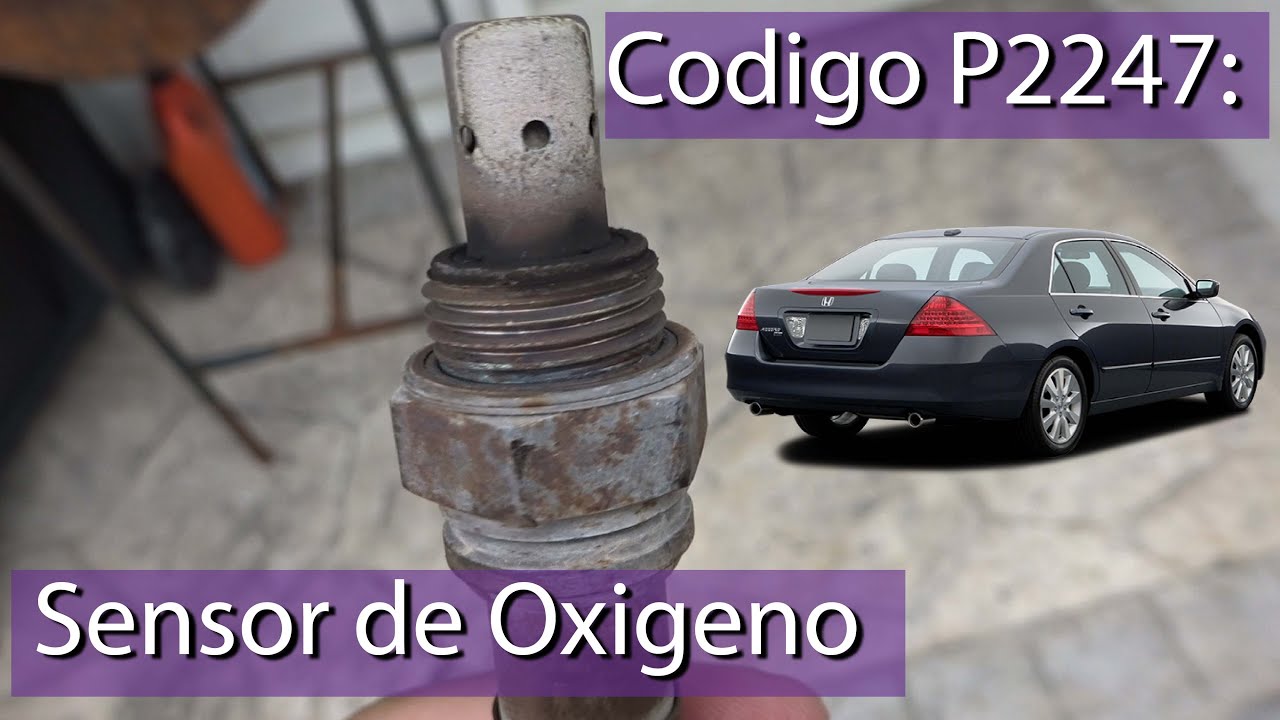 Instalando sensor de oxigeno en Honda Accord 2003-2007  [ Codigo P2247 ]