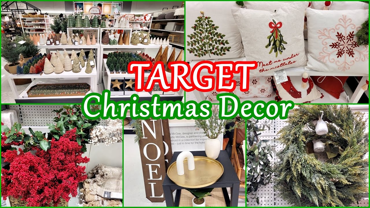 TARGET CHRISTMAS DECOR SHOP WITH ME! STUDIO MCGEE THRESHOLD